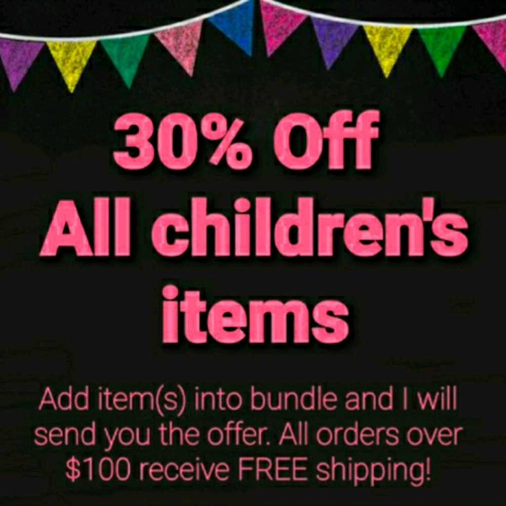 30% off childrens items!!
